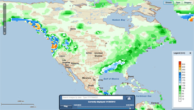Welcome to the Climate Prediction Center GIS Portal Application.
